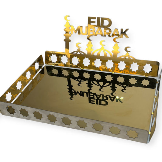 EiD Mubarik Tray (Extra Large )