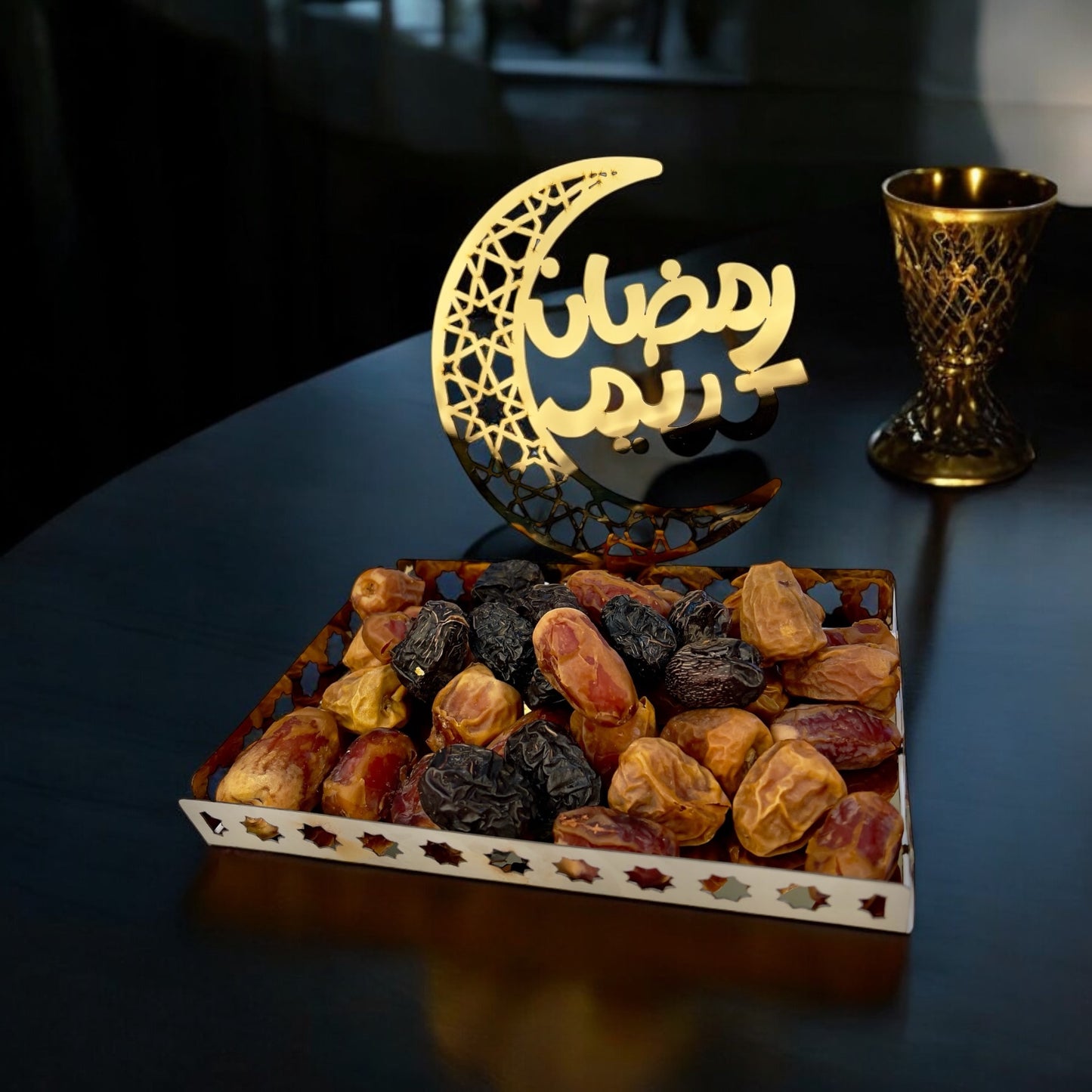 Ramzan Kareem Dates Tray (Medium)