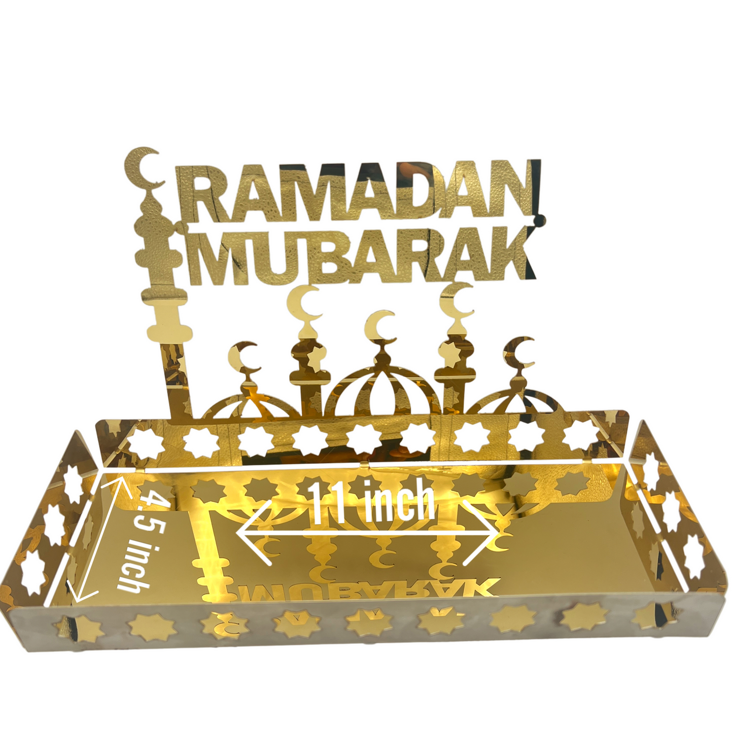 RAMADAN MUBARAK Dates Tray (Large)