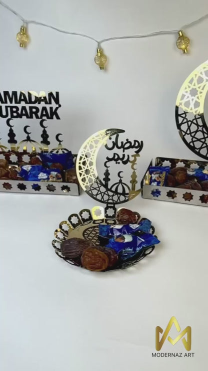 RAMADAN MUBARAK Dates Tray (Large)